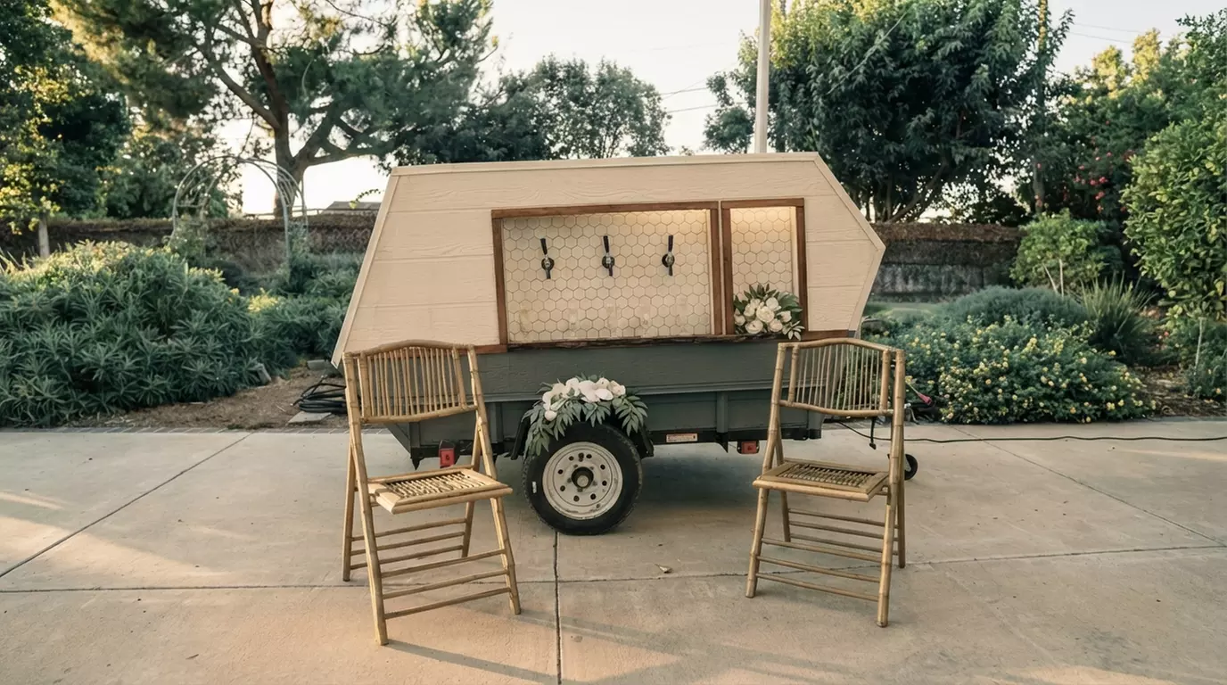 Mobile Tap Trailer Rental for Private Events (Weekday or Off-Peak)