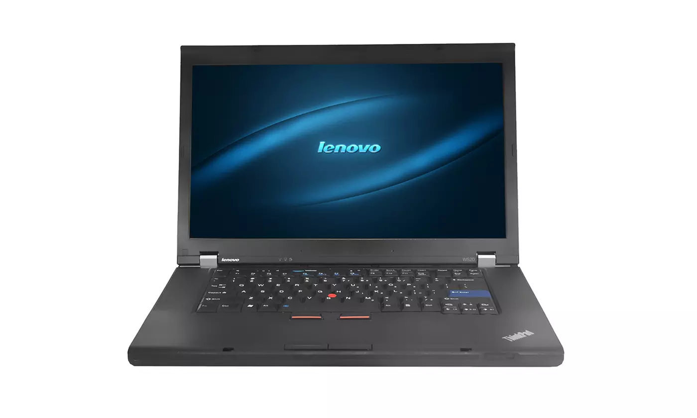 Lenovo ThinkPad W520 15.6" Laptop with 2.4GHz Intel Core i7-2760QM Processor, 8GB RAM, and 160GB SSD (Refurbished) - Primary Image