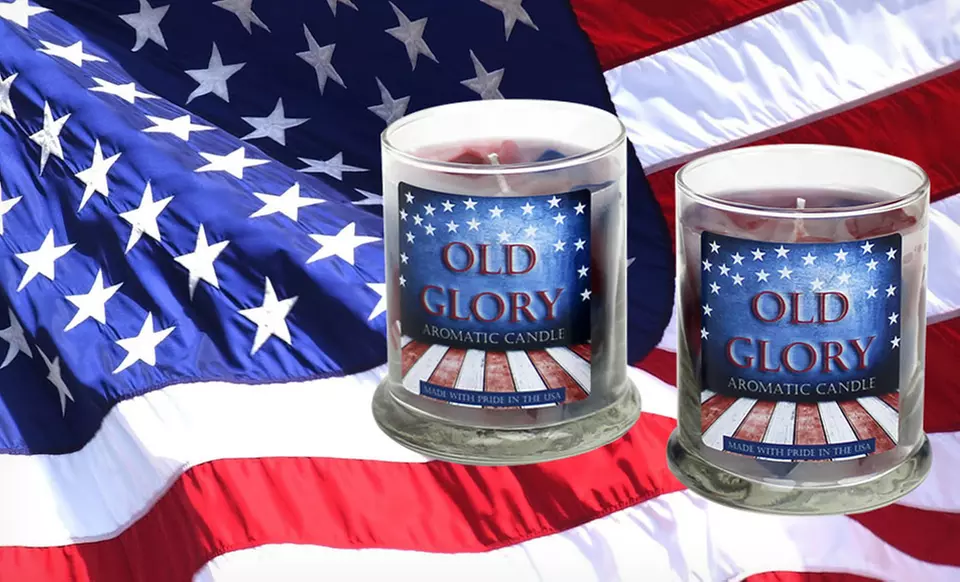 $19.99 for a Set of 2 Old Glory Aromatic Candles ($44 List Price). Free Shipping. - Primary Image