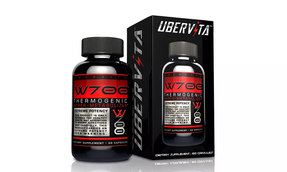 Ubervita W700 Thermogenic Hyper-Metabolizer Supplements (60 Servings) - Primary Image