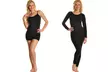 Angelina Seamless Top and Bottom All-Season Layering Basics (4-Piece) - Second Medium