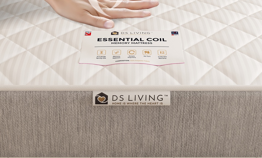 Image 6: Haven 13.5 Bonnell Spring with Memory Foam Layers Mattress