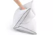 Peace Nest Two-Pack Diamond Quilted Goose Down Feather Pillows - Second Medium