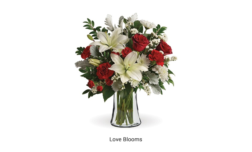 Image 5: Same Day Winter Flower Bouquets from Blooms Today with Vase & Delivery Up to 17% Off