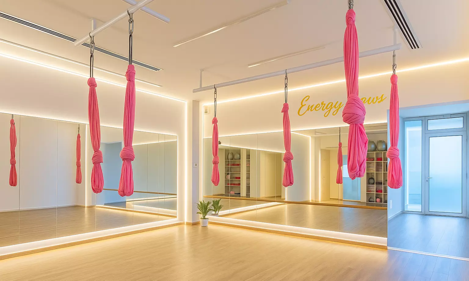 Transform your Fitness Journey: Virgo Fitness & Beauty Studio's 5,10, or 15 Sessions of Aerial Yoga at 56% Off - Primary Image