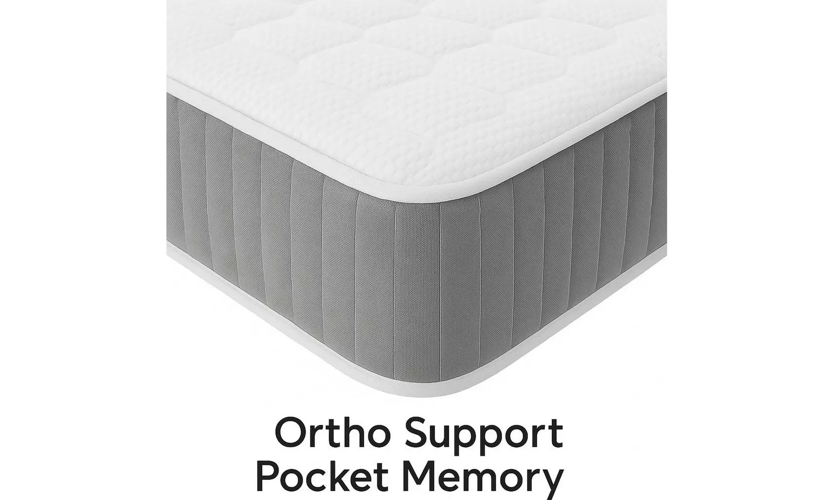 Sareer Furniture Bailey Bedframe with Optional Pocket Sprung Mattress