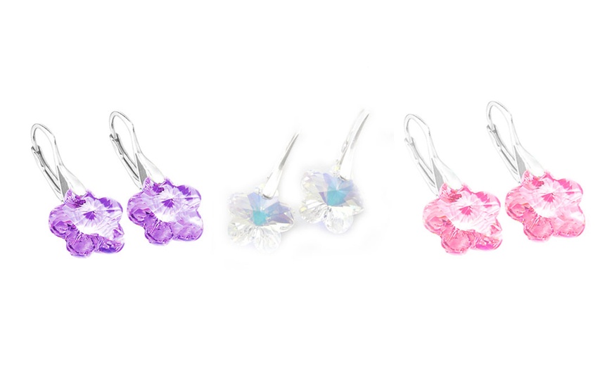 Image 20: Ah! Jewellery Earrings with Crystals from Swarovski®