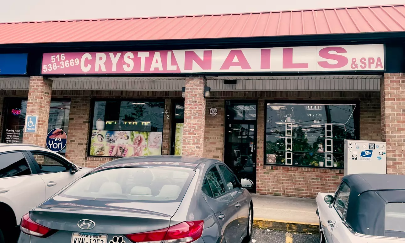 Pamper Your Feet with One Deluxe Pedicure at Crystal Nails