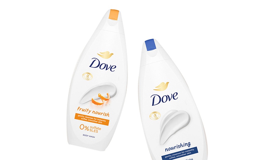 Image 2: Dove Enjoy Duo Base Gentle Body Wash & Lotion Pamper Skincare Gift Set