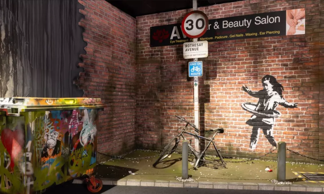 1 Ticket für "House of Banksy" in Mannheim vom 04.11. bis 23.12.2025