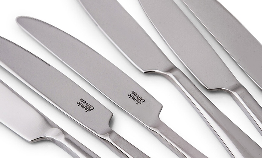 Image 3: Jamie Oliver 56-Pce Cutlery Set