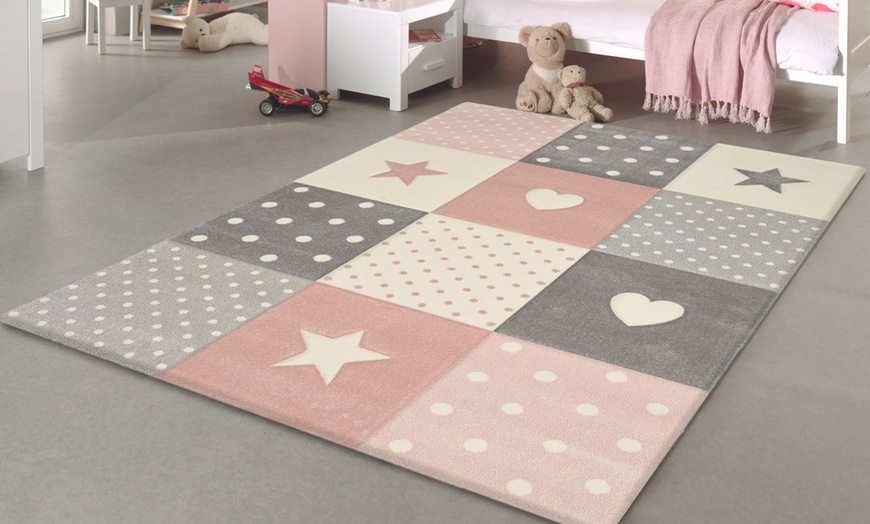 Image 1: Pastel Rug