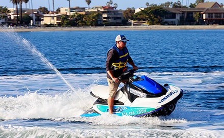 One Hour Jetski Rental; Valid Monday-Friday Only - Mission Bay Sportcenter Main Location