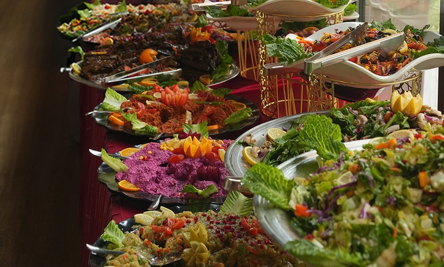 Image 6: Scenic Waterfront Iftar Buffet with Skyline Views at Mahrosah