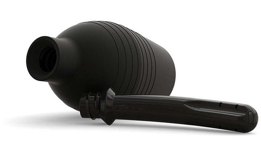 Image 3: Silicone Douche Anal Cleaner Kit