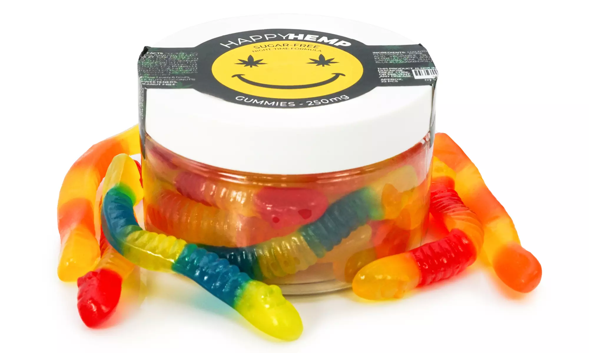 CBD Gummies for Sleep from Happy Hemp (250mg-1500mg)
