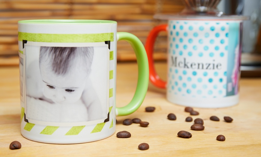 Image 1: Mugs magiques personnalisables 