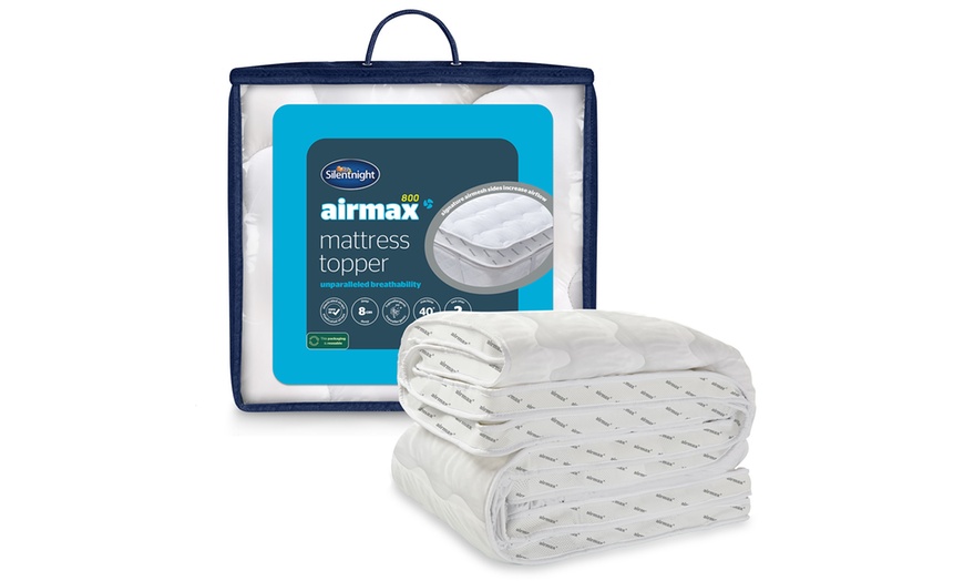 Image 7: Silentnight Airmax Pillows or Silentnight Airmax Mattress Topper 