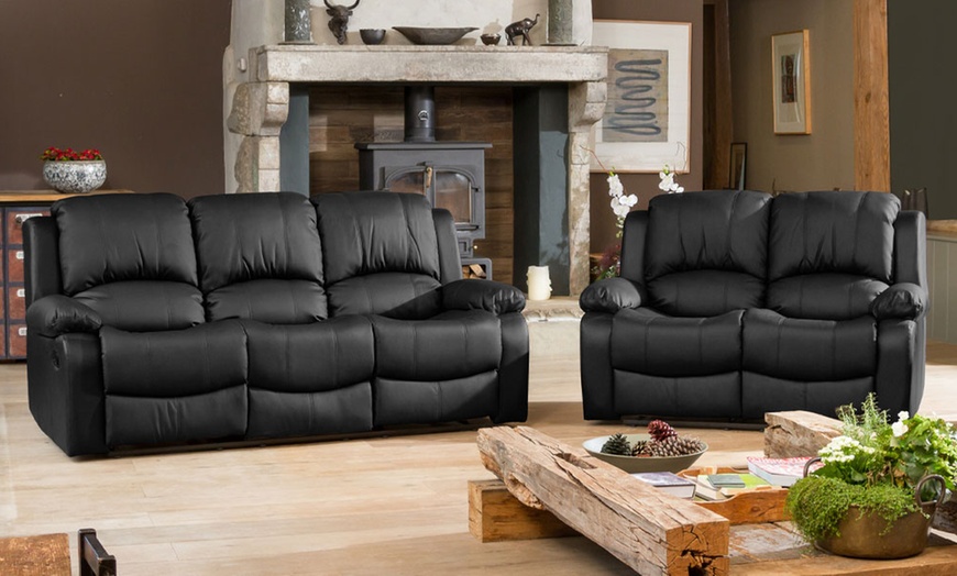 Image 22: Up to Three Reclining Sofa Sets 