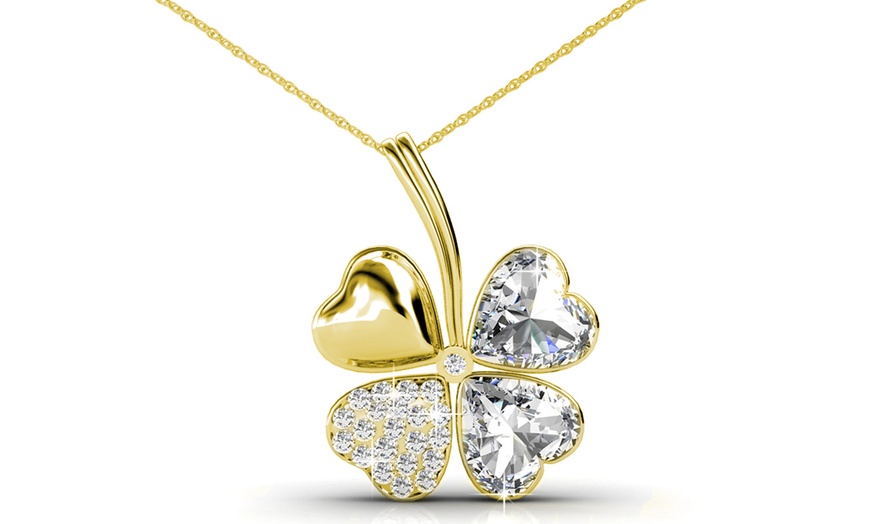 Image 4: Four Leaf Clover Pendant 