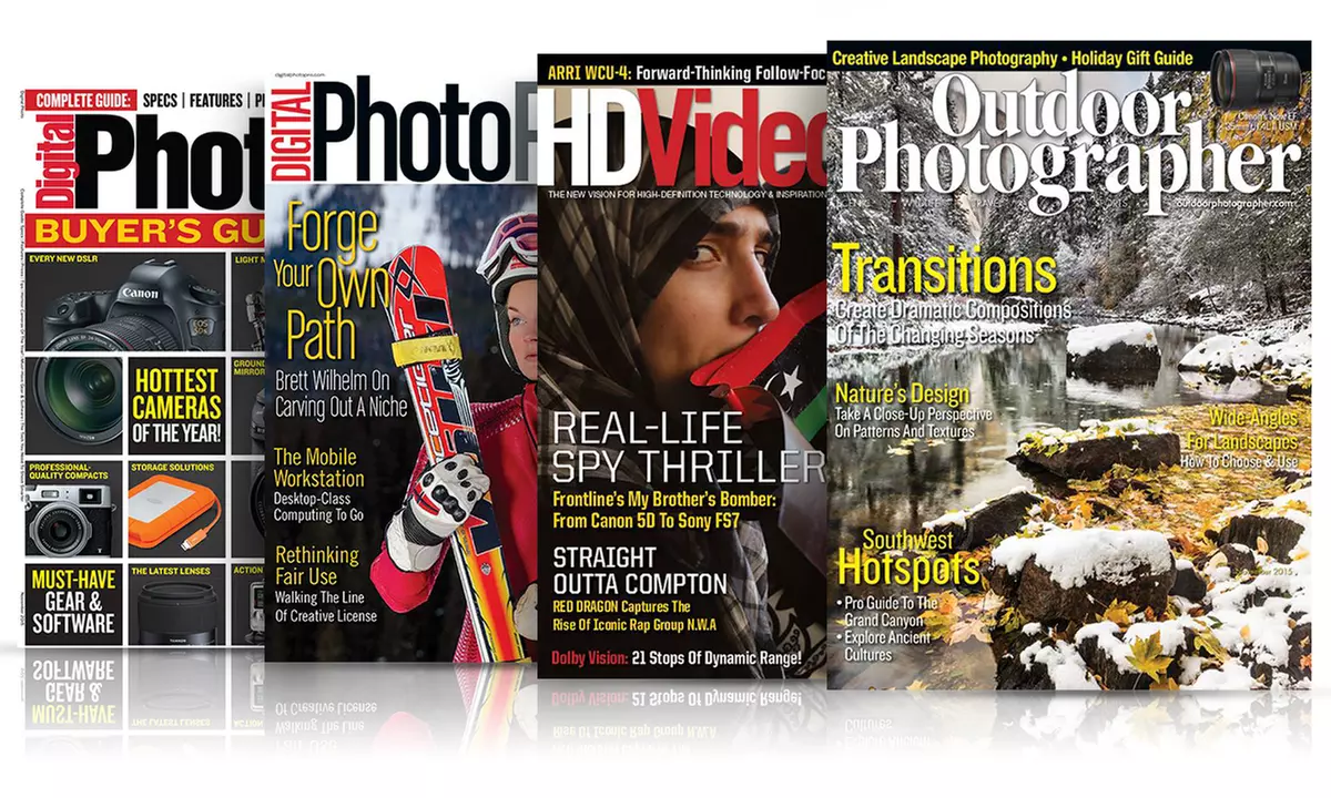 1-Year Subscription to Digital Photo, Digital Photo Pro, HDVideoPro, or Outdoor Photographer (Up to 50% Off) - Primary Image