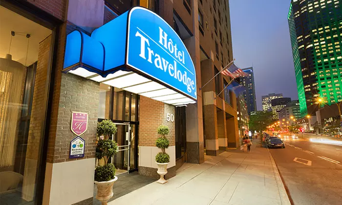 $79 for a One-Night Stay with Breakfast and Parking for Two at Travelodge Montreal Center ($137 Value) - Primary Image