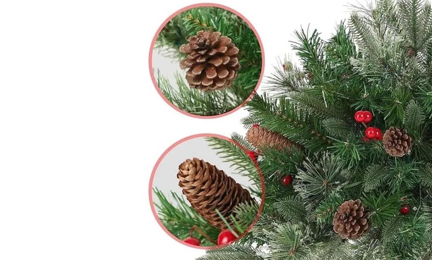 Image 3: Artificial Christmas Tree with Light