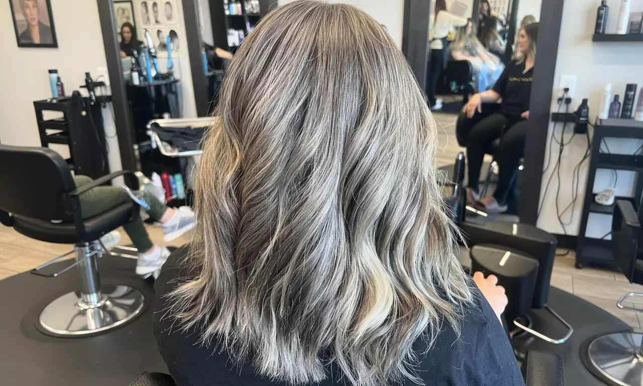 Get Haircut + Condition & Blowdry, Process, Highlights, Hair Color