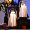 Image 2: Halloween Glowing Ghost Night Light Ornament