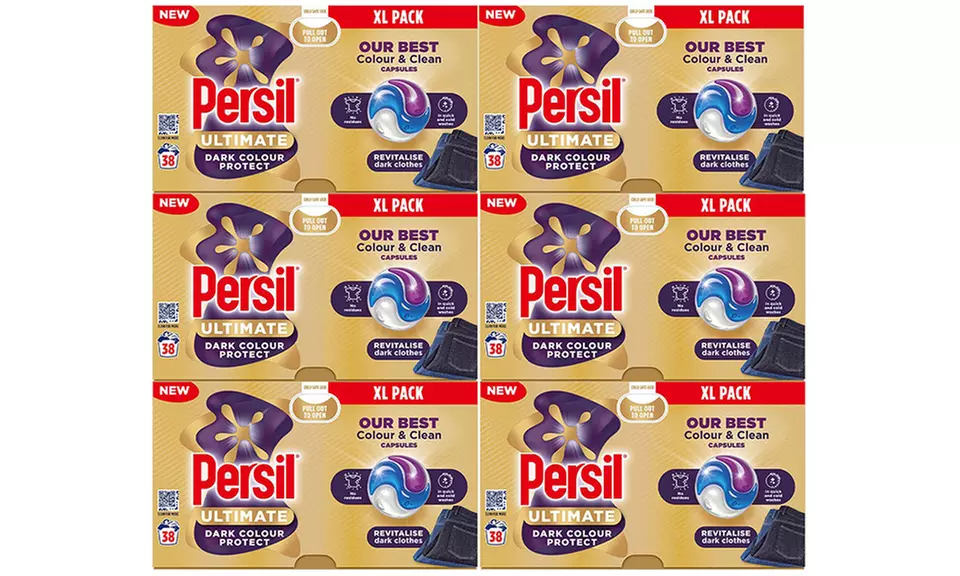 Three or Six Persil XL Ultimate Washing Capsules