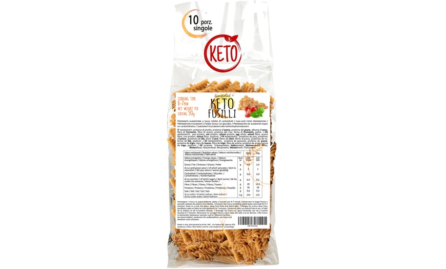 Image 2: Pâtes et riz protéinés Keto Line@ : 5 formats différents