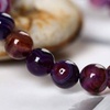 Image 5:  One or Two Violet Agate Stone Bracelets