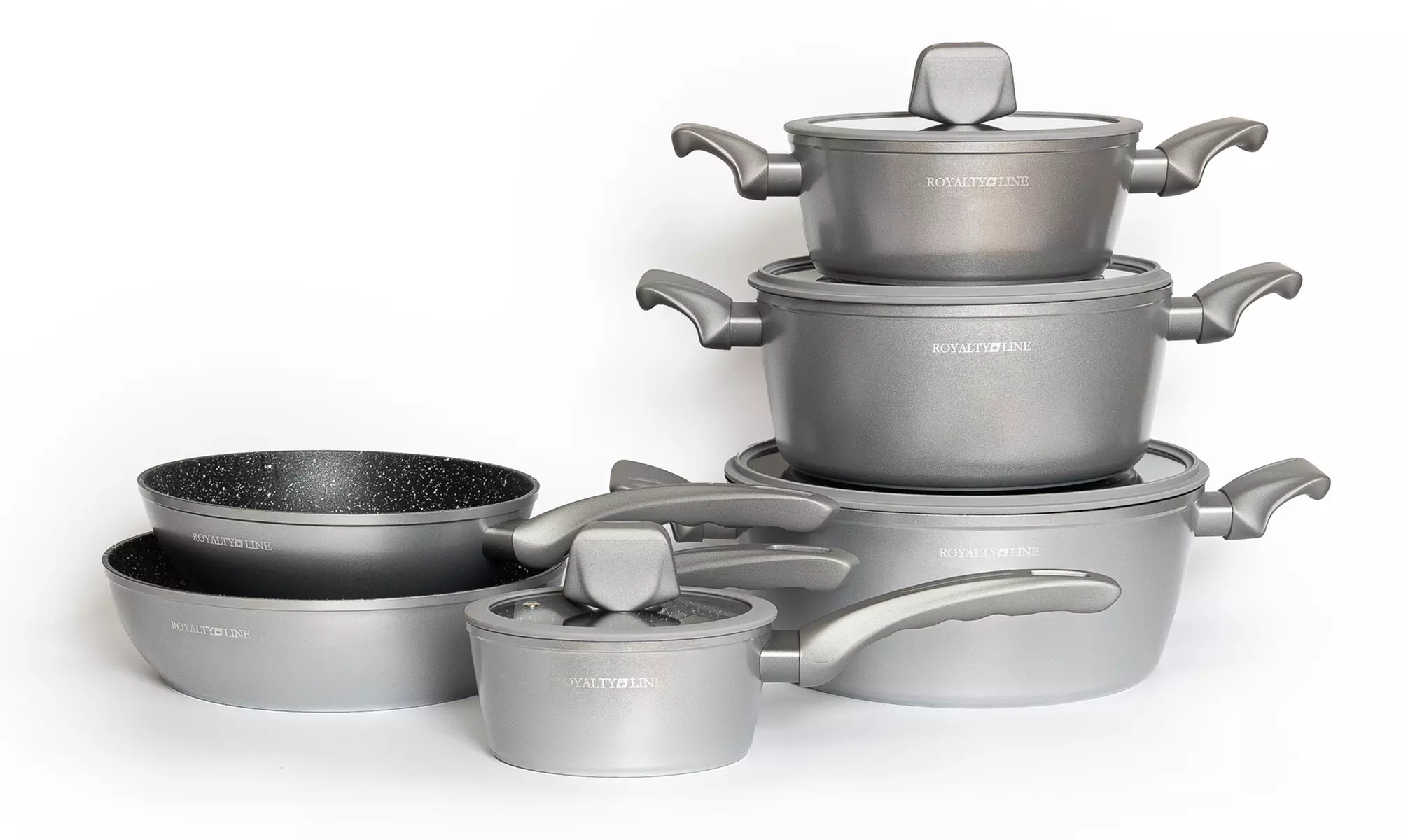 Royalty Line 10-teiliges oder 14-teiliges Kochgeschirr-Set