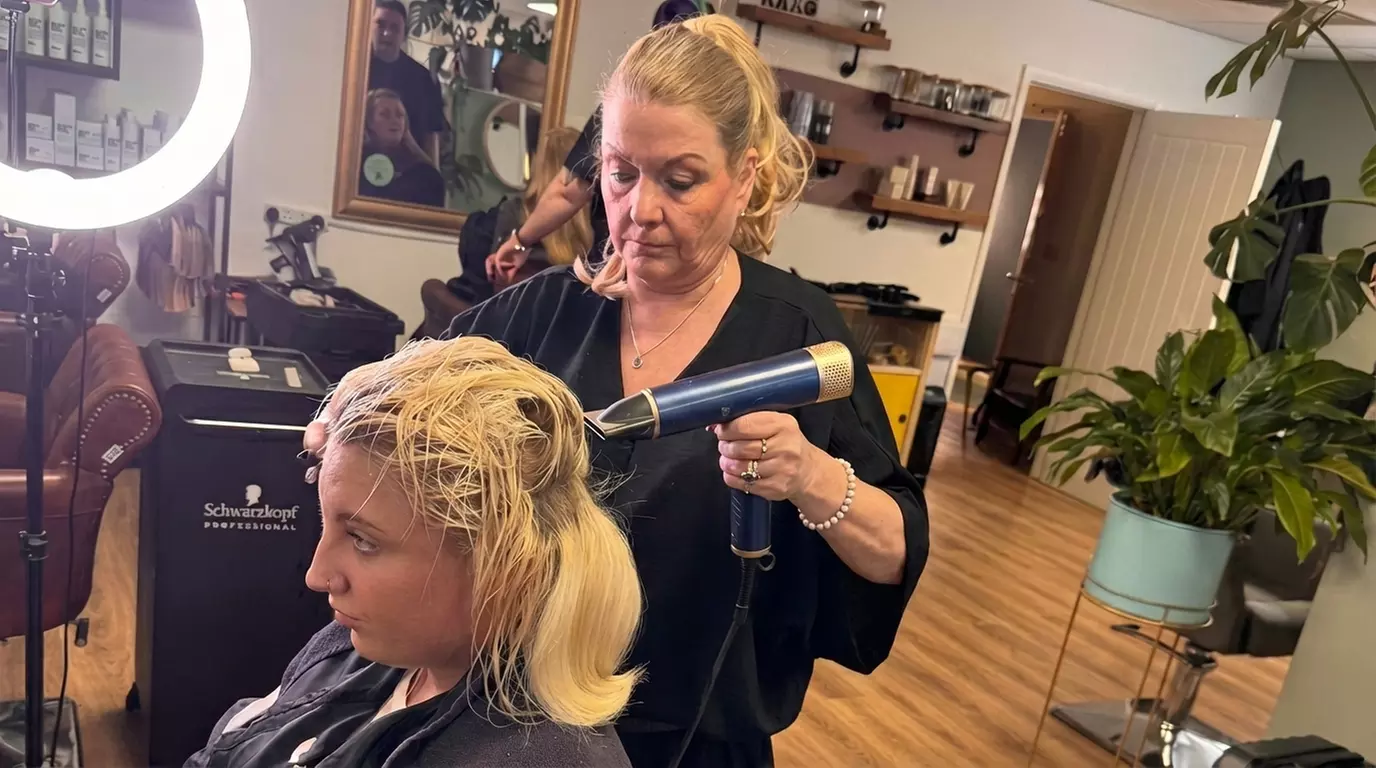 Hair Transformation: Wash, Cut, Blow Dry, or Cap Highlights