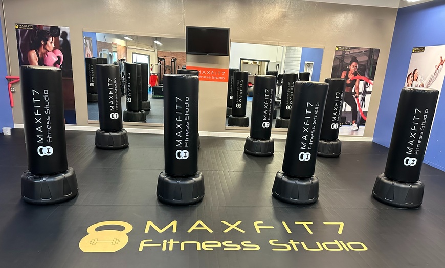 Image 2: Non-Contact Core & Cardio Kickboxing Classes at MaxFit7