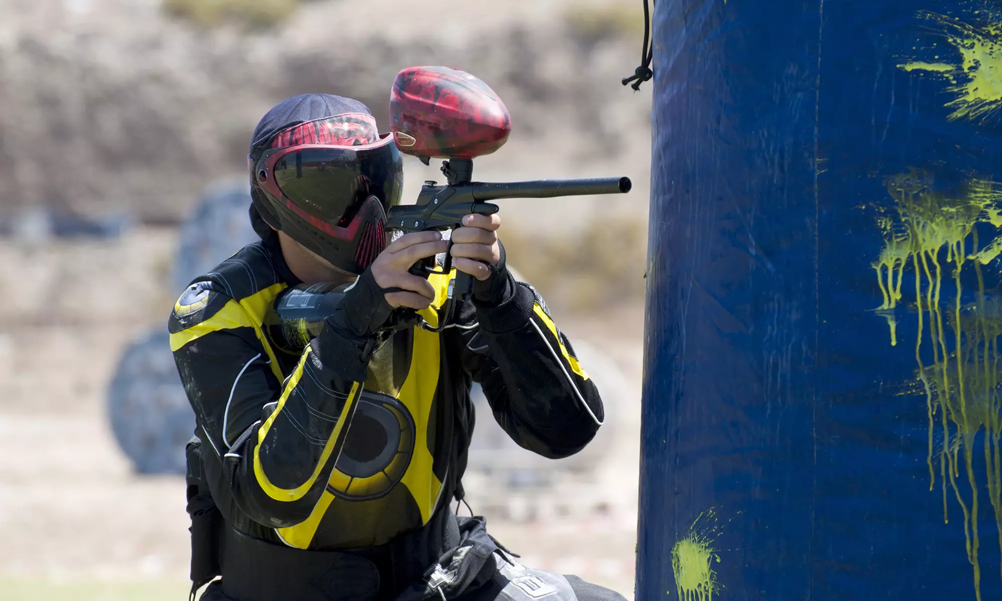 All-Day Paintball Package for 2, 4, 6, or 8 at Drop Zone Paintball & Airsoft Park (Up to 54% Off) - Primary Image