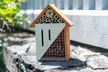 Hand Crafted Multicompartment Wooden Pollinating Houses for Bees & Butterflies - Second Medium