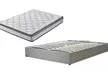 Lit coffre Cômes tissu. Espace de Stockage jusqu'à 900 L, robuste, matelas en option, Sampur, livraison offerte - Second Medium