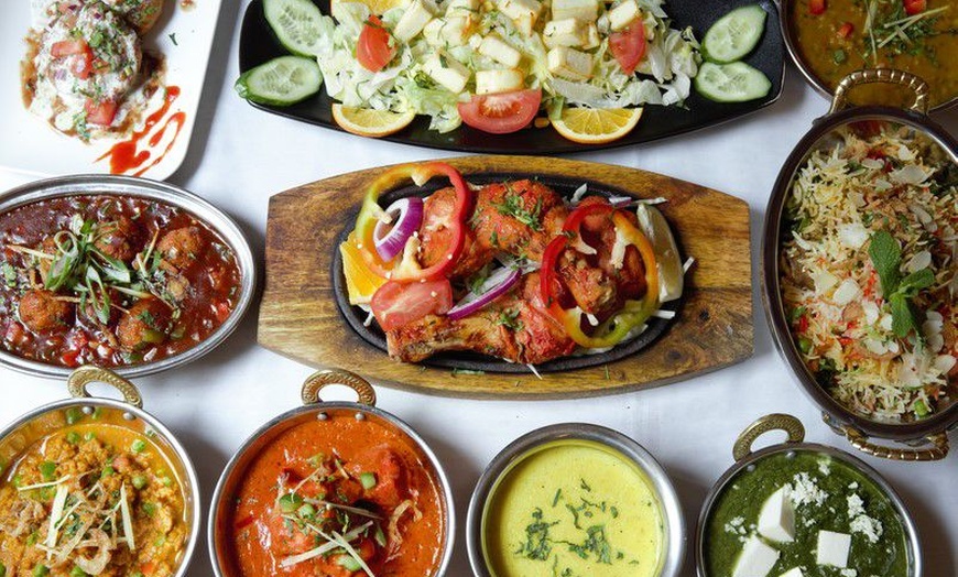 Image 1: Indisches 3-Gänge-Menü mit Curry nach Wahl, Vor- und Nachspeise