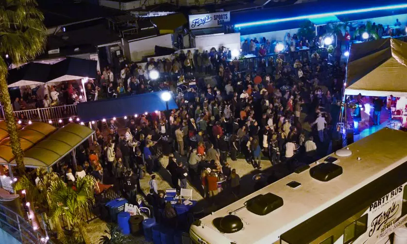 $25 for a VIP Beef 'O' Brady's Bowl ﻿After-Party Concert Package with Drinks at Ferg's Sports Bar and Grill ($50 Value)  - Primary Image