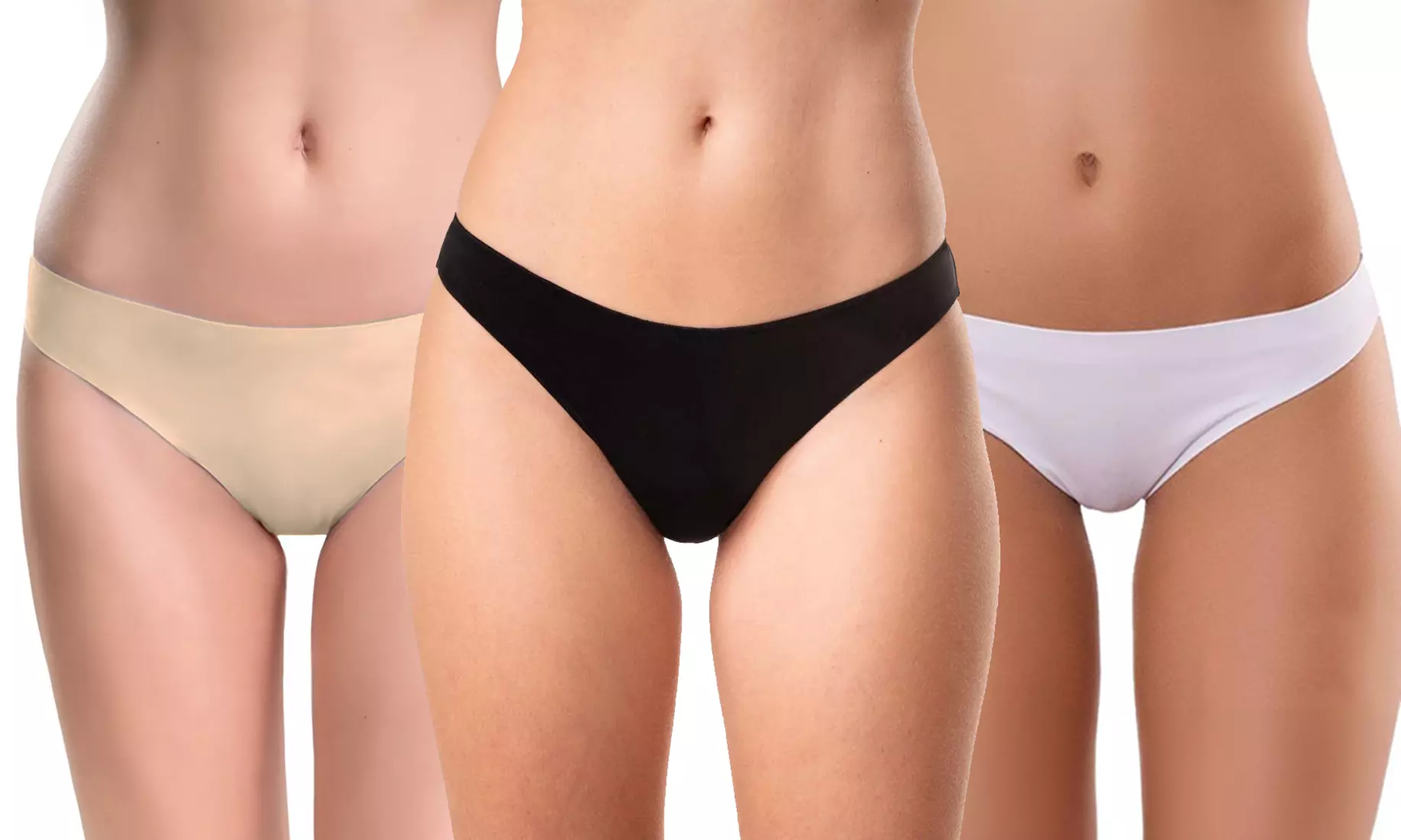 6-pack damesslips in S-M of L-XL - Primary Image