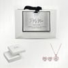Image 5: Mia Grace Jewellery Austrian Crystal Heart Pendant & Earrings Gift Set