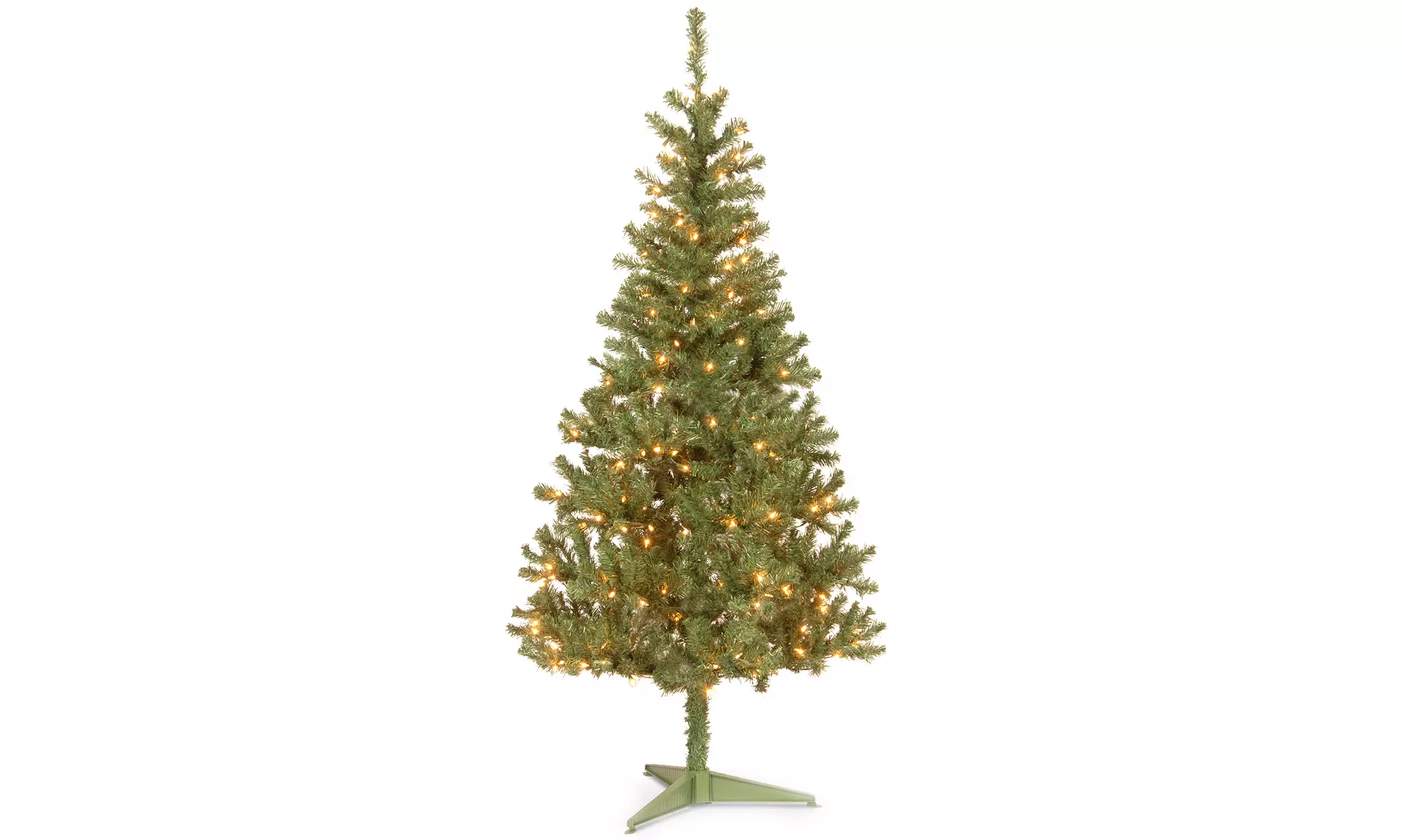 6.5' Pre-Lit Canadian Grande Fir Christmas Tree - Second Medium