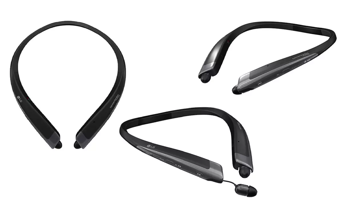 LG Tone Platinum HBS-1100 Wireless Bluetooth Stereo Headset - Primary Image