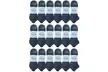 Yacht & Smith 24 Pairs of Low Cut Ankle Socks for Men Bulk Pack - Second Medium