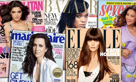 One-Year Subscription to “Harper's Bazaar,” “Marie Claire,” “Seventeen,” “Elle,” or Cosmopolitan” from Hearst Magazines (Up to Half Off) - Primary Image