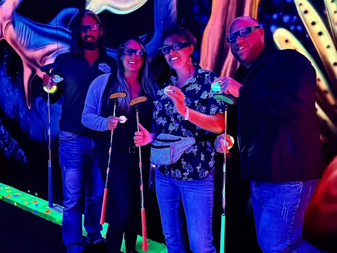 3D Black Light Mini Golf, Pizza & Escape Rooms in Chehalis
