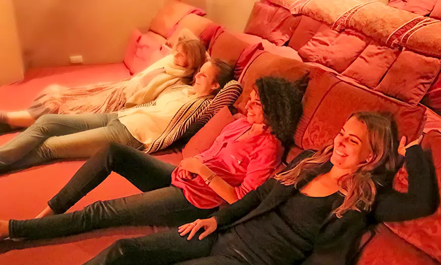 Image 1: Date Night at Govinda's: All-You-Can-Eat Vegetarian Dinner and Movie