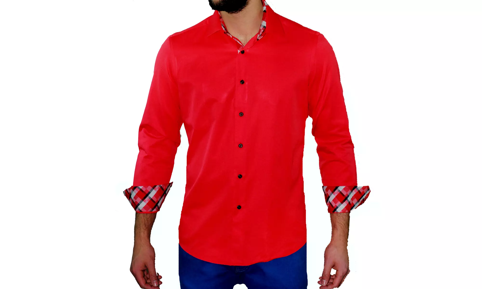 Suslo Couture Men's Button-Down Shirts - Second Medium