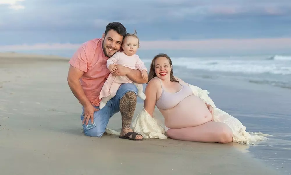 Sesión fotográfica Dulce espera con fotos editadas en alta resolución